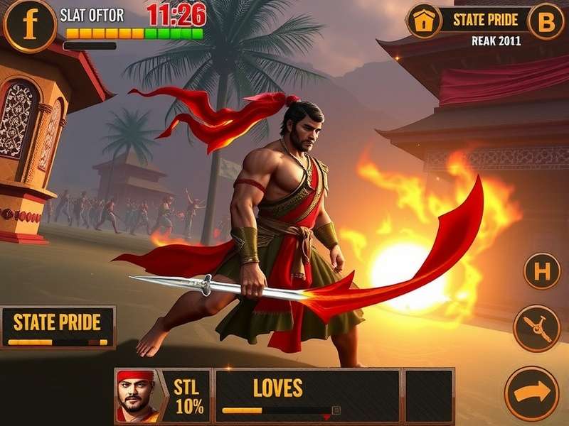 Heat Blade Struggle Gameplay Modes showing State Pride battles